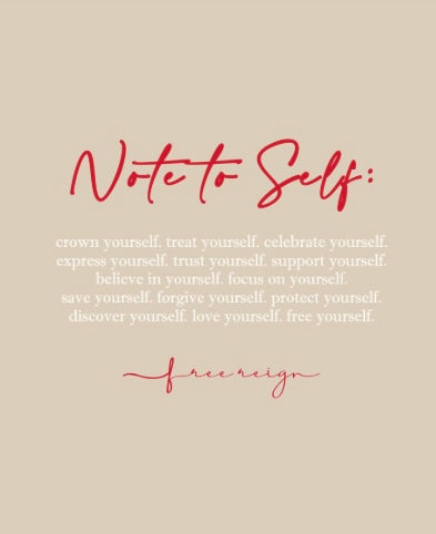 Note to Self Tee